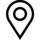 Icon Standort schwarz